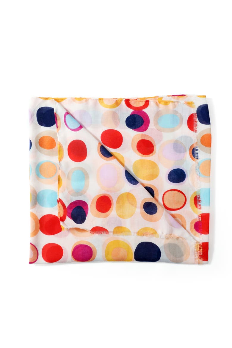 The Opal Lightweight Scarf, Alternate, color, Orange