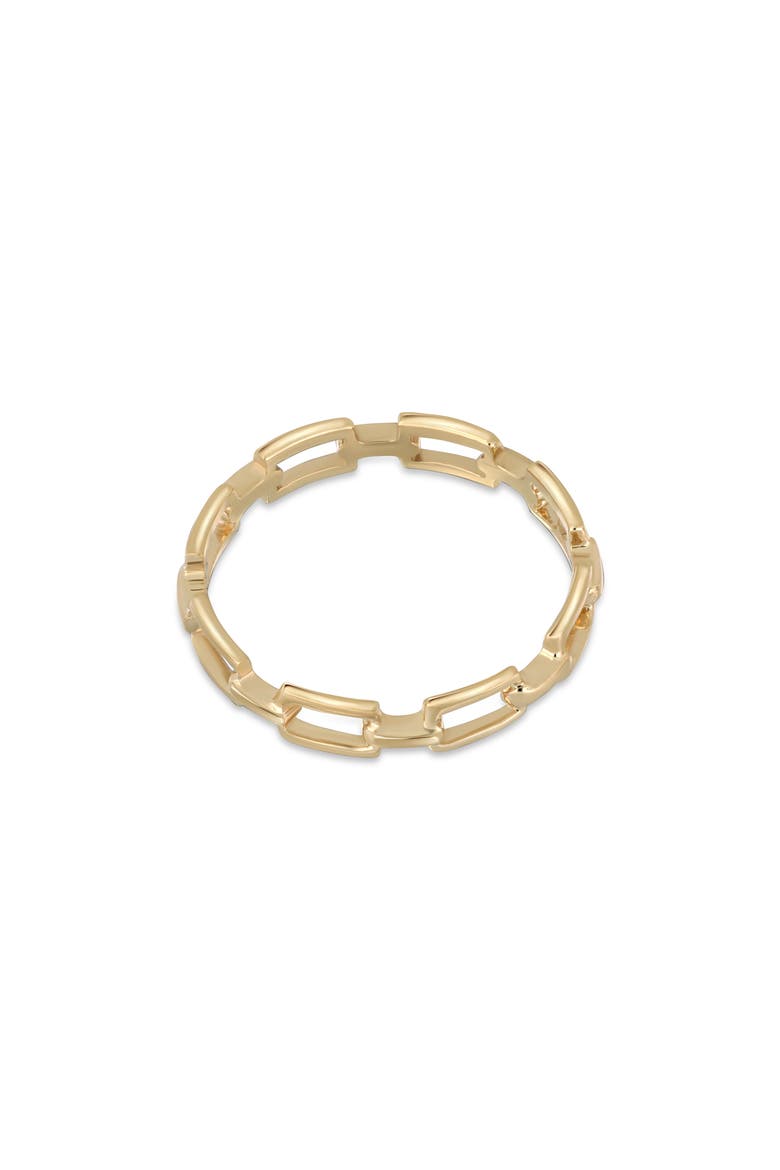 14K Gold Link Stacking Ring, Alternate, color, 14K YELLOW GOLD
