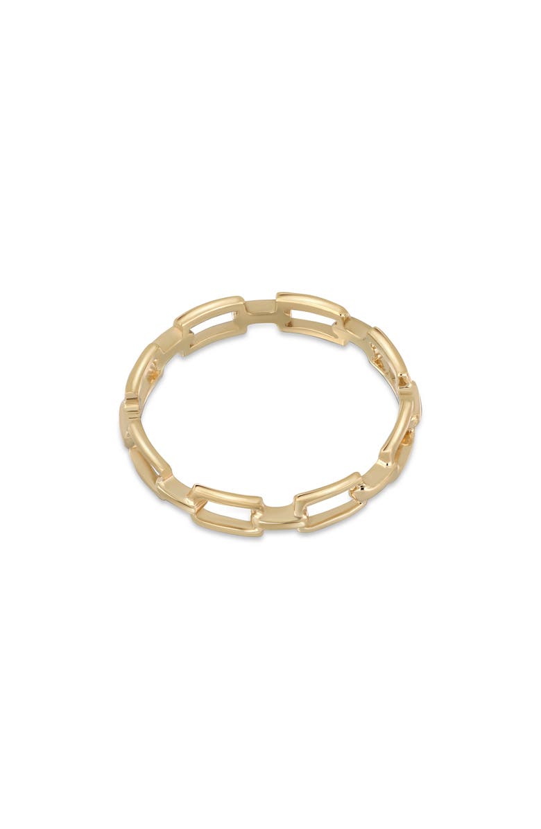 Bony Levy 14K Gold Link Stacking Ring, Alternate, color, 14K Yellow Gold