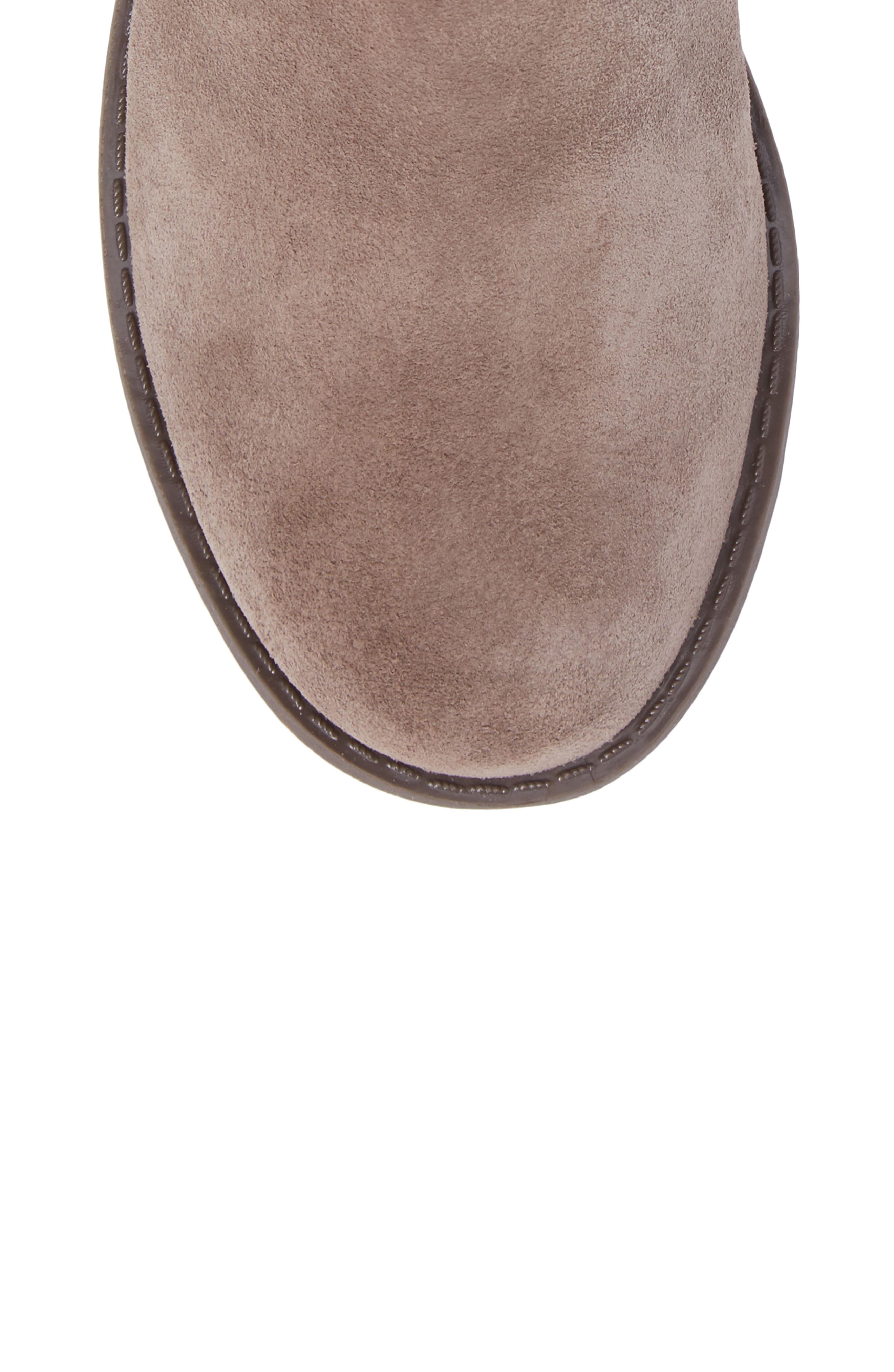 Verona Faux Shearling Boot, Alternate, color, DARK MUSHROOM SUEDE