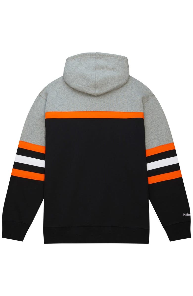 Mitchell & Ness Men's Mitchell & Ness Black Oklahoma State Cowboys Head Coach Pullover Hoodie, Alternate, color, 