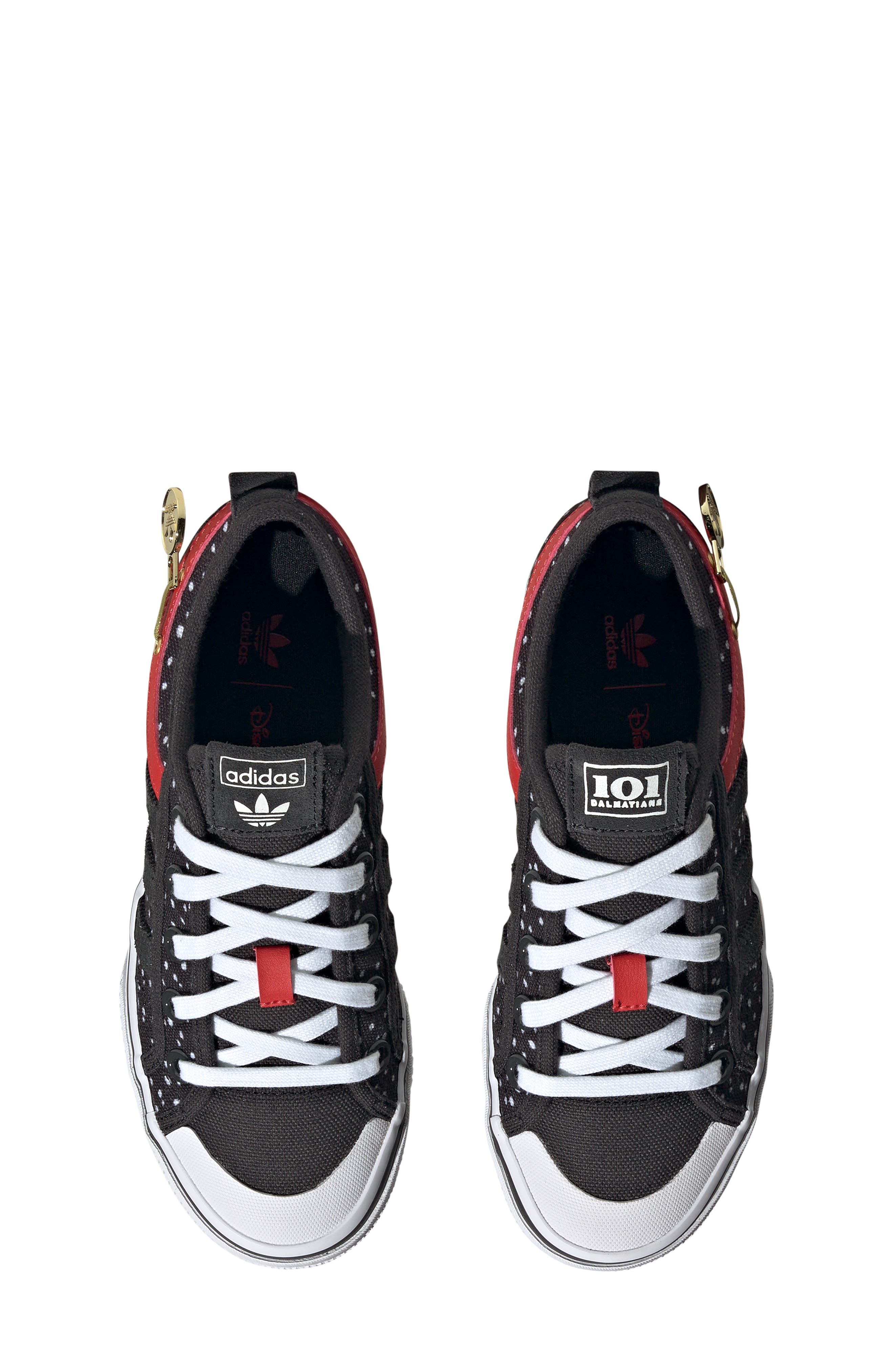 adidas x Disney Kids' '101 Dalmations' Sneaker, Alternate, color, 