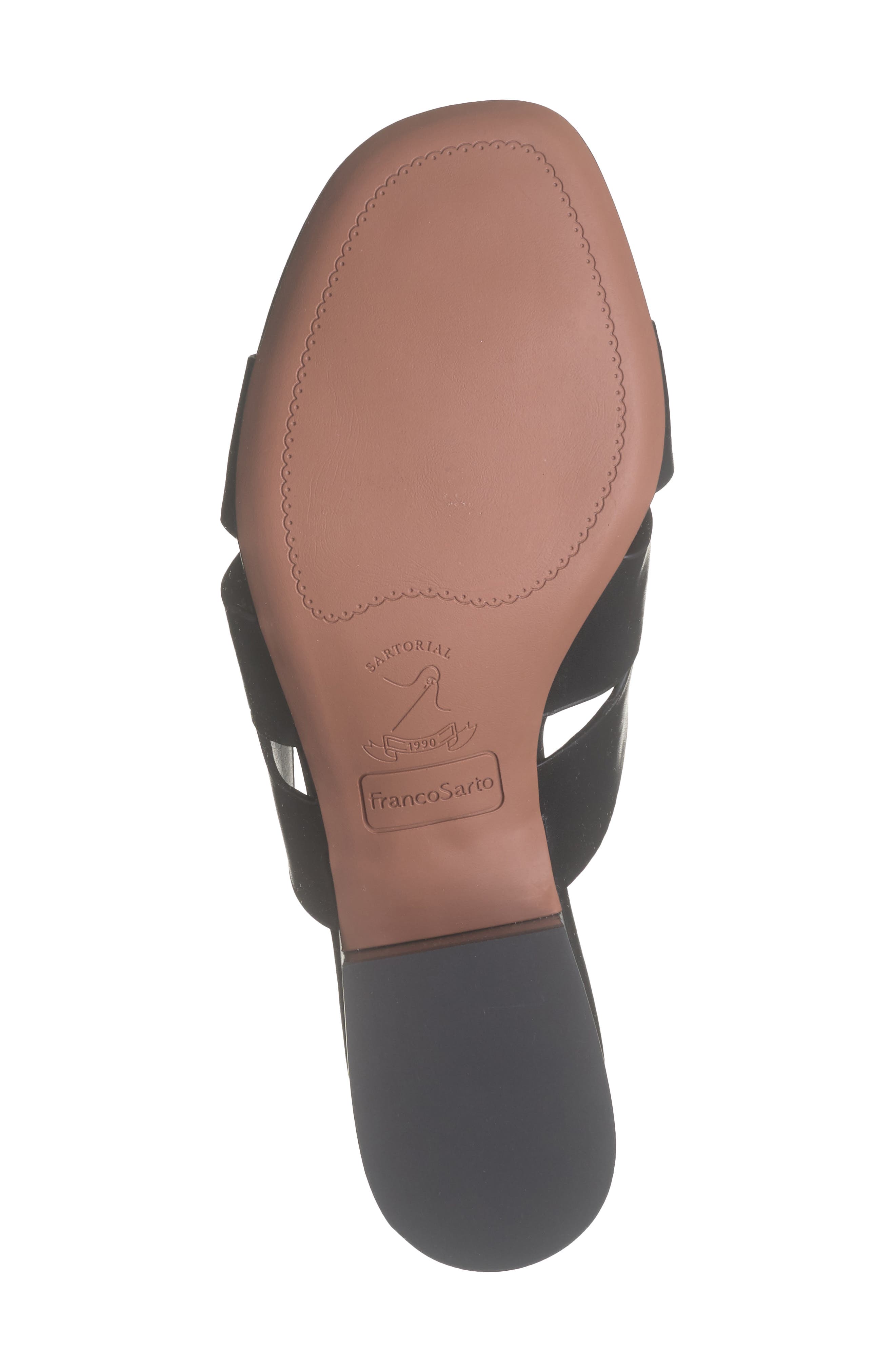 Franco Sarto Nuala Sandal, Alternate, color, Black