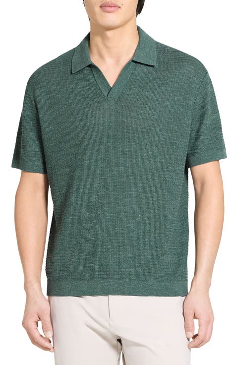 Brenan Linen Blend Polo