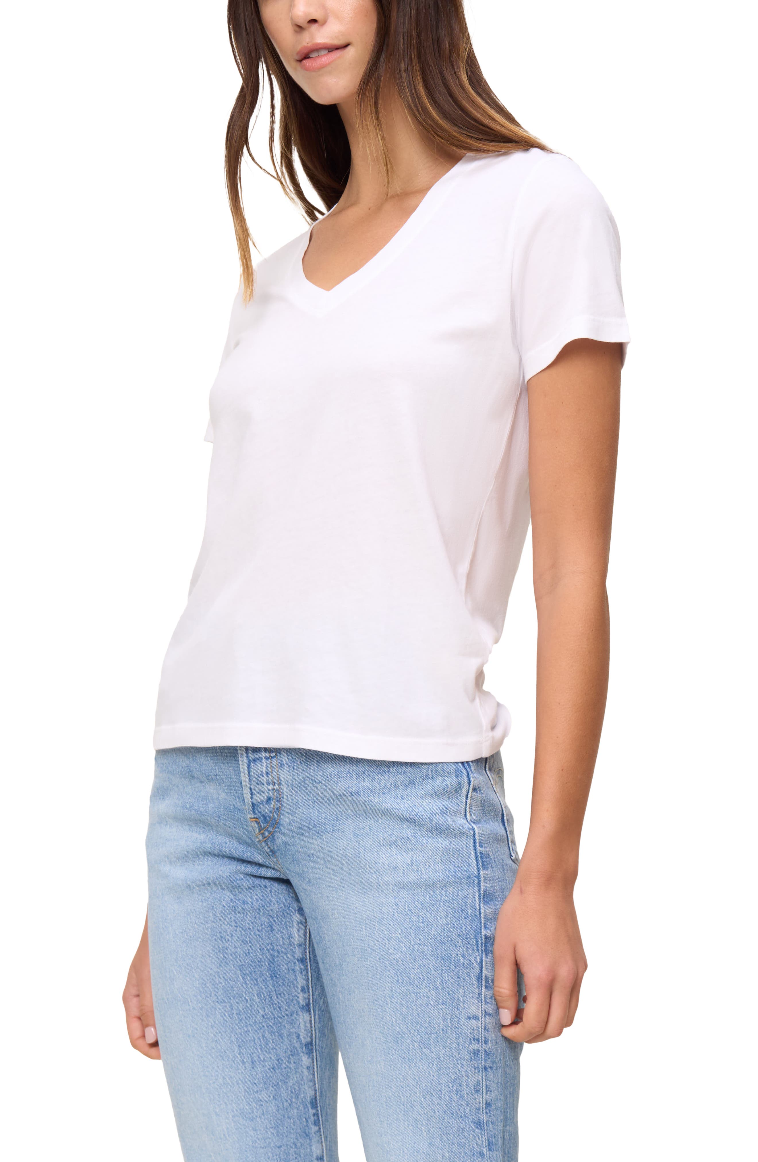 The Organic Cotton V-Neck Tee - image 4