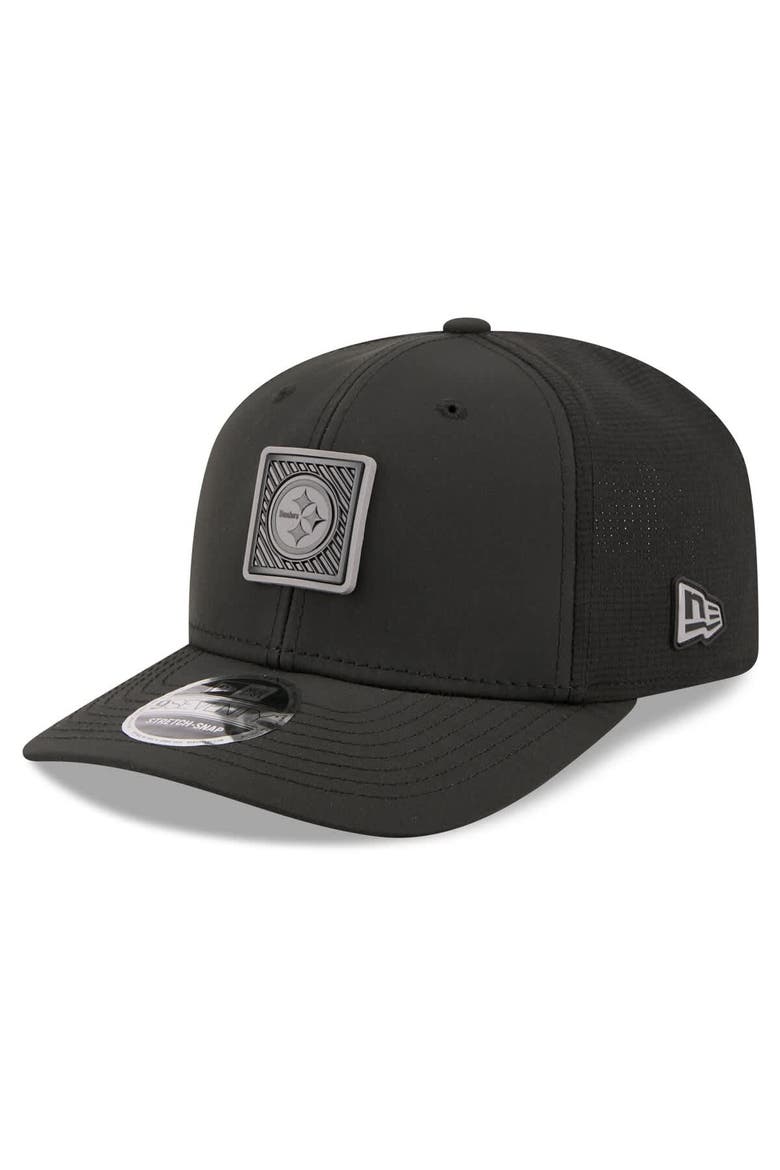 Men's New Era  Black Pittsburgh Steelers 2026 NFL Training Camp 9SEVENTY Adjustable Hat, Alternate, color, Black