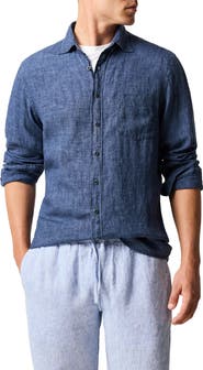 Rodd & Gunn Coromandel Button-Up Linen Shirt
