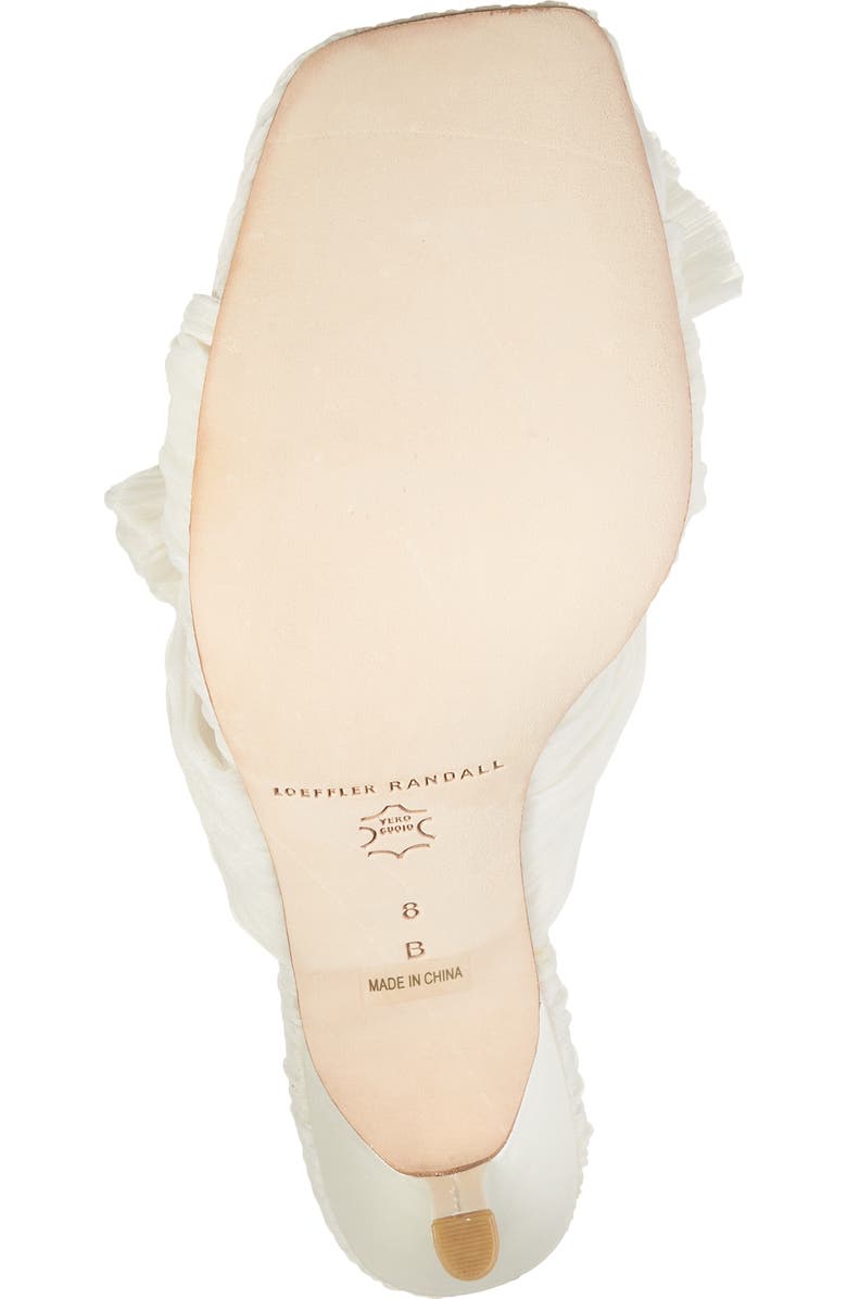 Loeffler Randall Claudia Top Knot Sandal, Alternate, color, Pearl