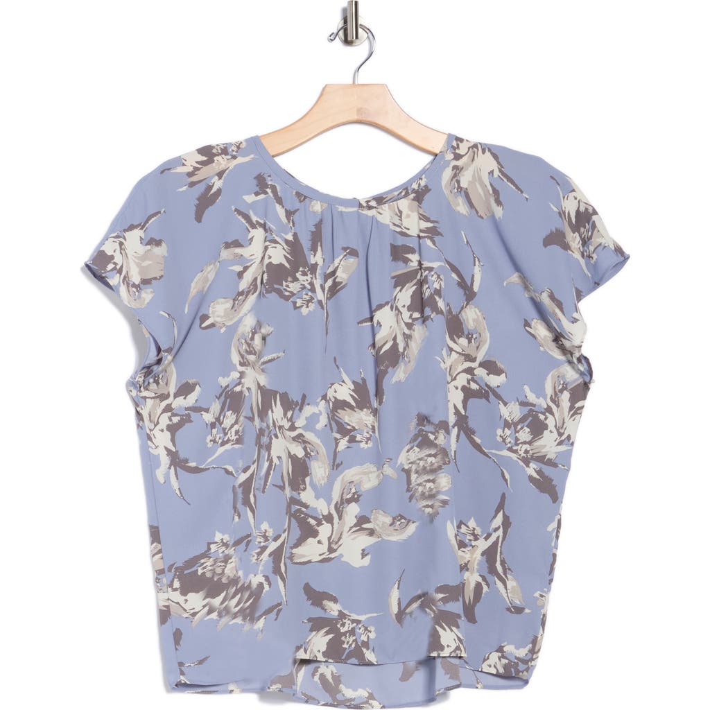 Nordstrom Rack Gathered Crewneck Short Sleeve Top