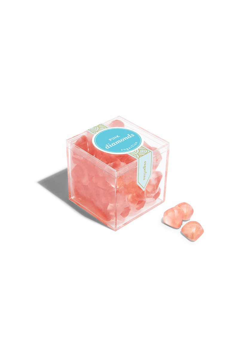 Pink Diamonds Set of 3 Candy Cubes, Alternate, color, BLUE