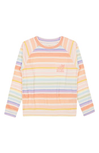Shop Billabong Kids' Sandy Day Stripe French Terry Sweatshirt
