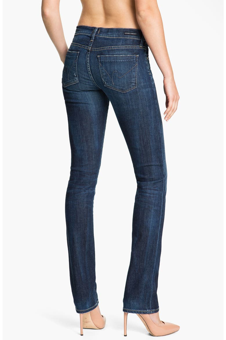 'Ava' Straight Leg Stretch Denim Jeans, Alternate, color, NEW SPECTRUM