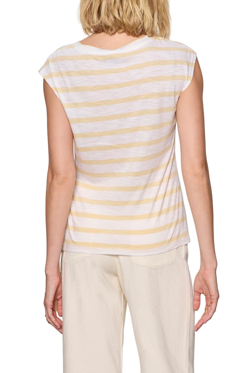 Sanctuary Side Tie Organic Cotton Blend T-Shirt, Alternate, color, 