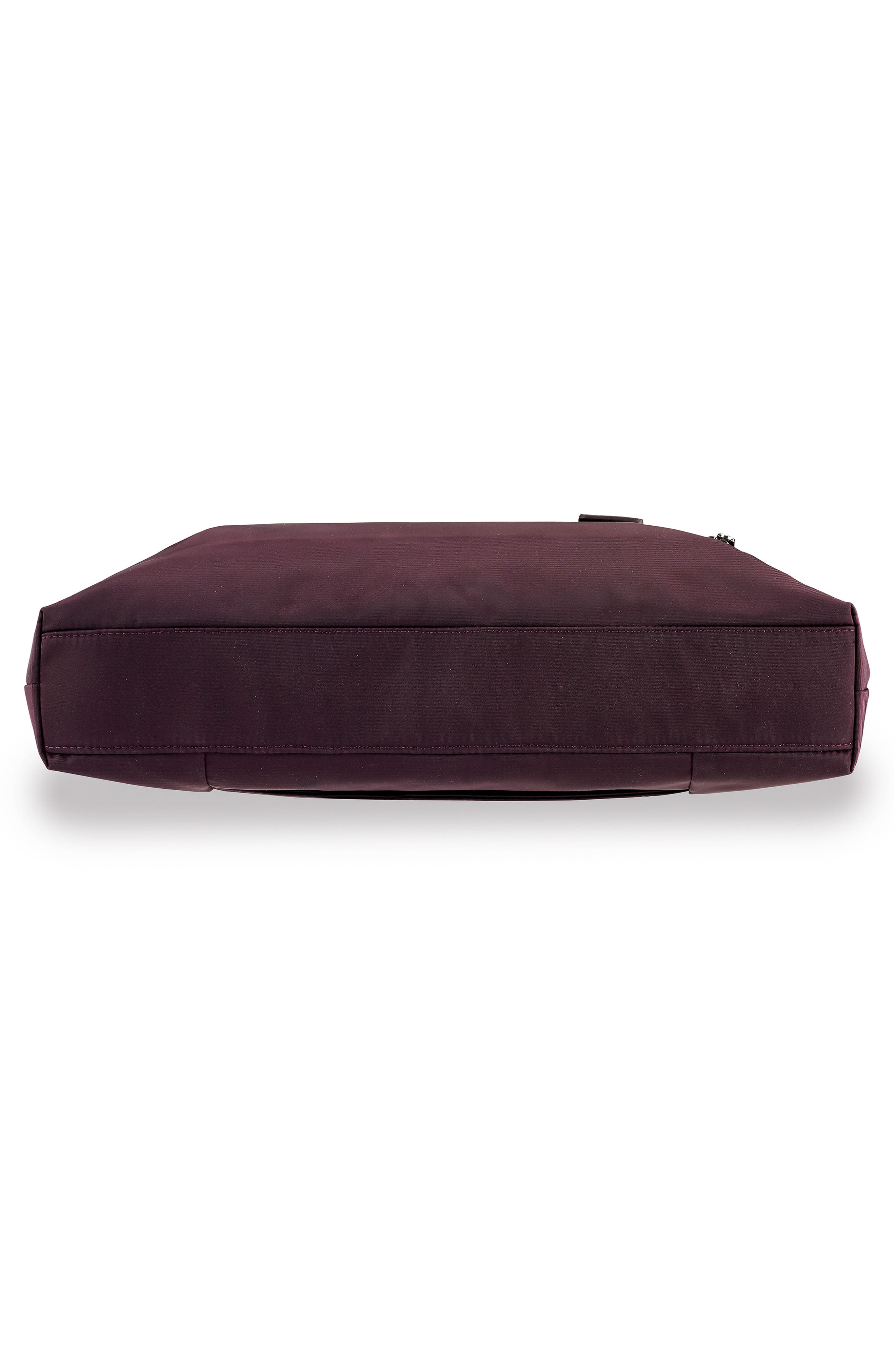 Slim Business Briefcase, Alternate, color, PLUM