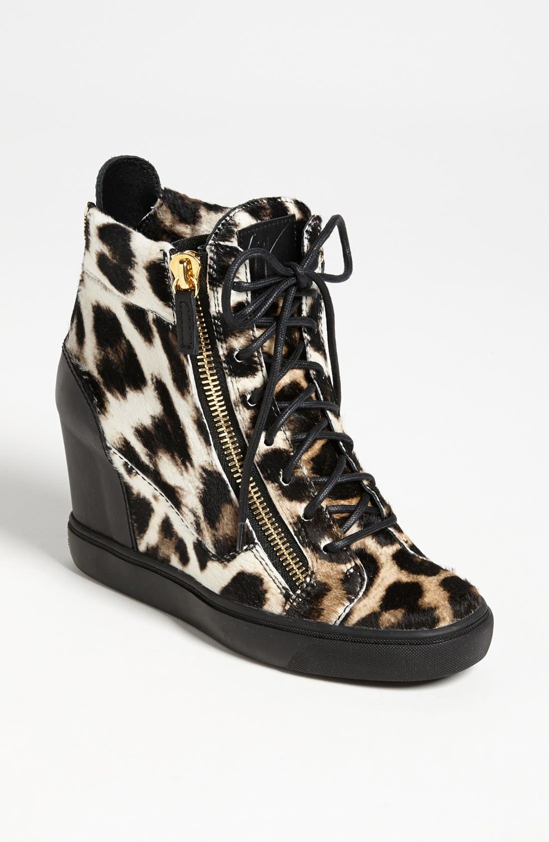 Giuseppe Zanotti Wedge Sneaker, Main, color, 