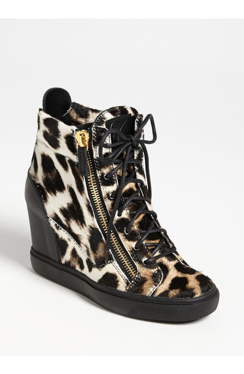 Giuseppe Zanotti Wedge Sneaker, Main, color,