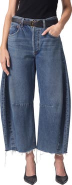 Citizens of Humanity Horseshoe Raw Hem Superhigh Waist Crop Citizens of Humanity Horseshoe Raw Hem Superhigh Waist Crop