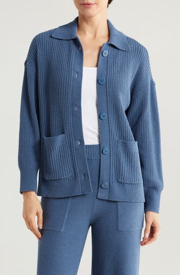 アグオーストラリア UGG Junipher Cardigan Lite レディース シャツ トップス Desert Blue UGG® Junipher Cardigan Lite for Women | UGG®