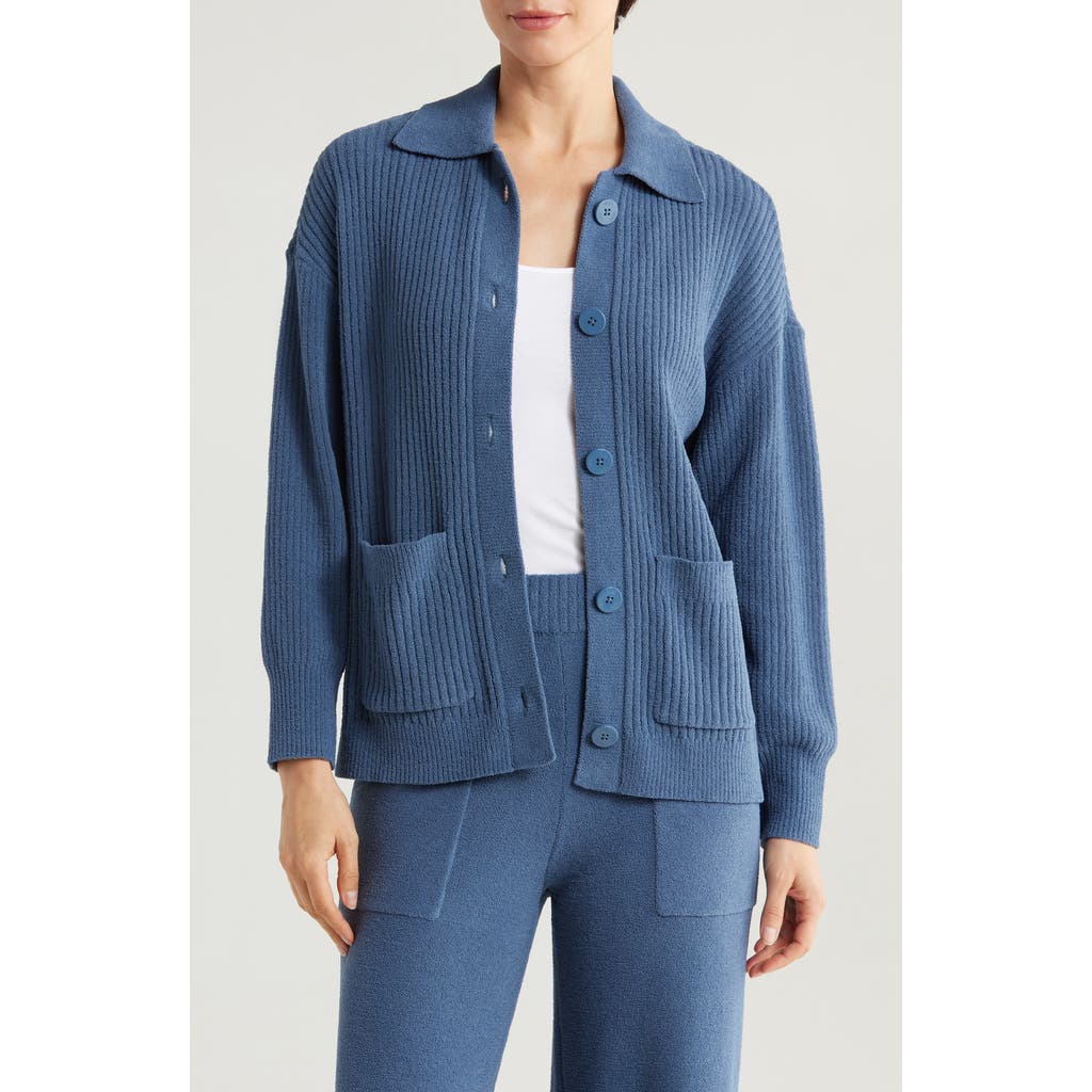 Ugg(r) Junipher Cozy Knit Lite Cardigan In Desert Blue