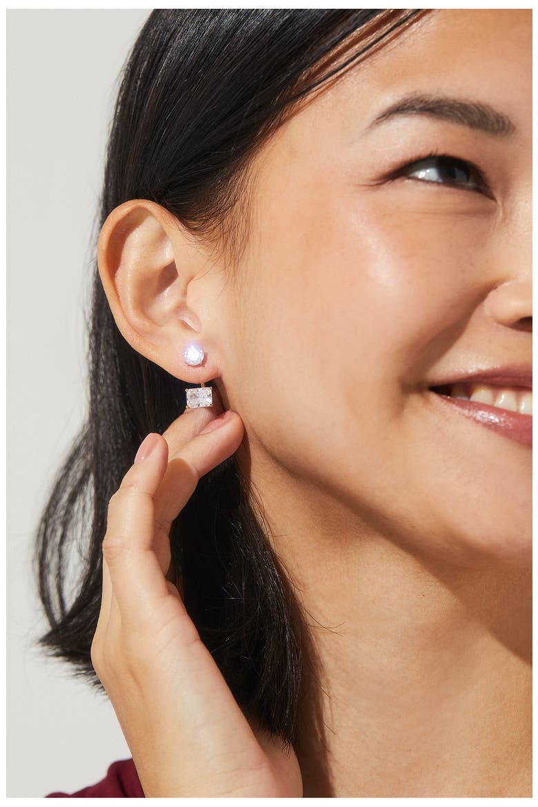 A La Carte Jacket Earrings, Alternate, color, GOLD