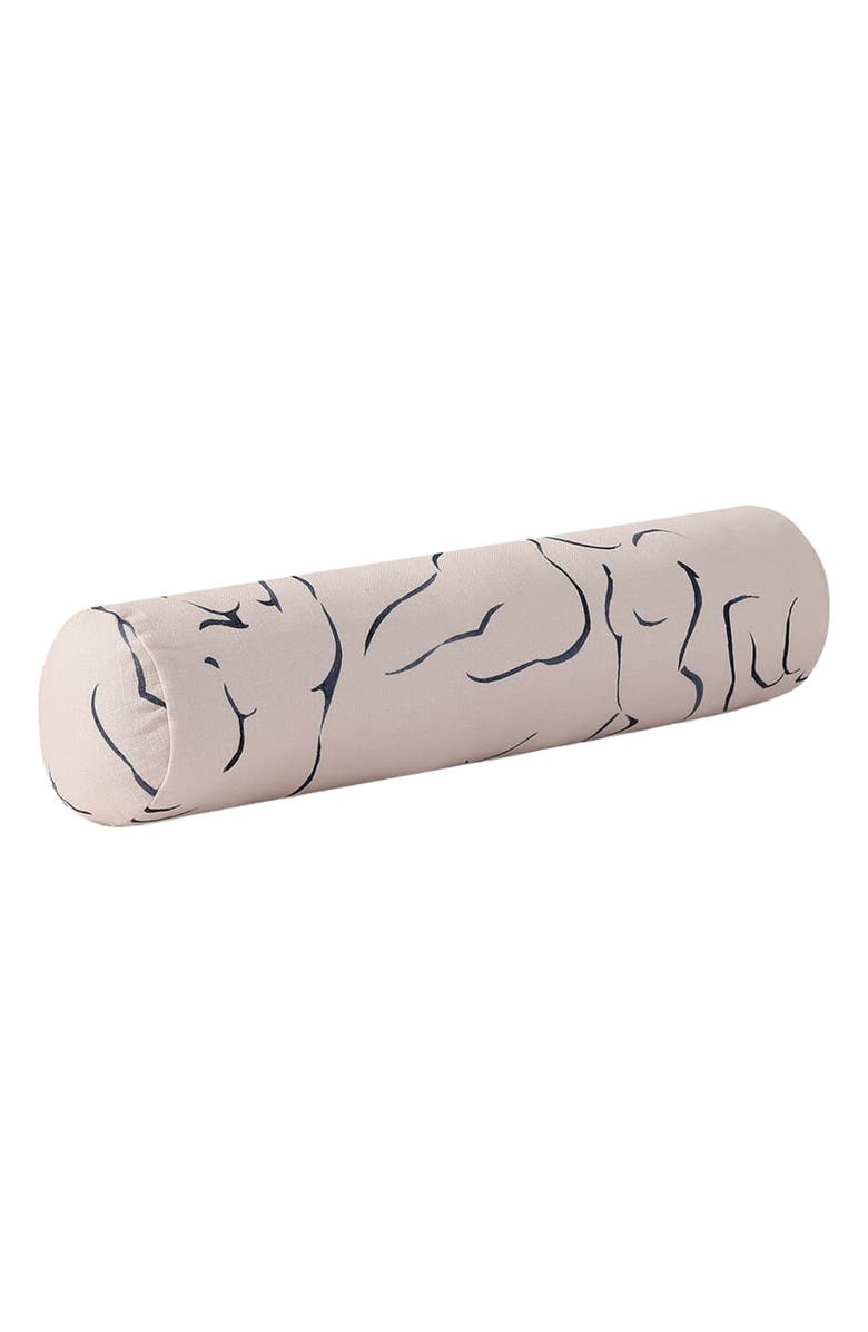Sunday Citizen Amour Cotton Bolster Pillow, Alternate, color, 