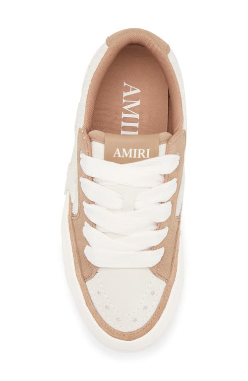 Amiri Sunset Skate Low Top Sneaker In Brown