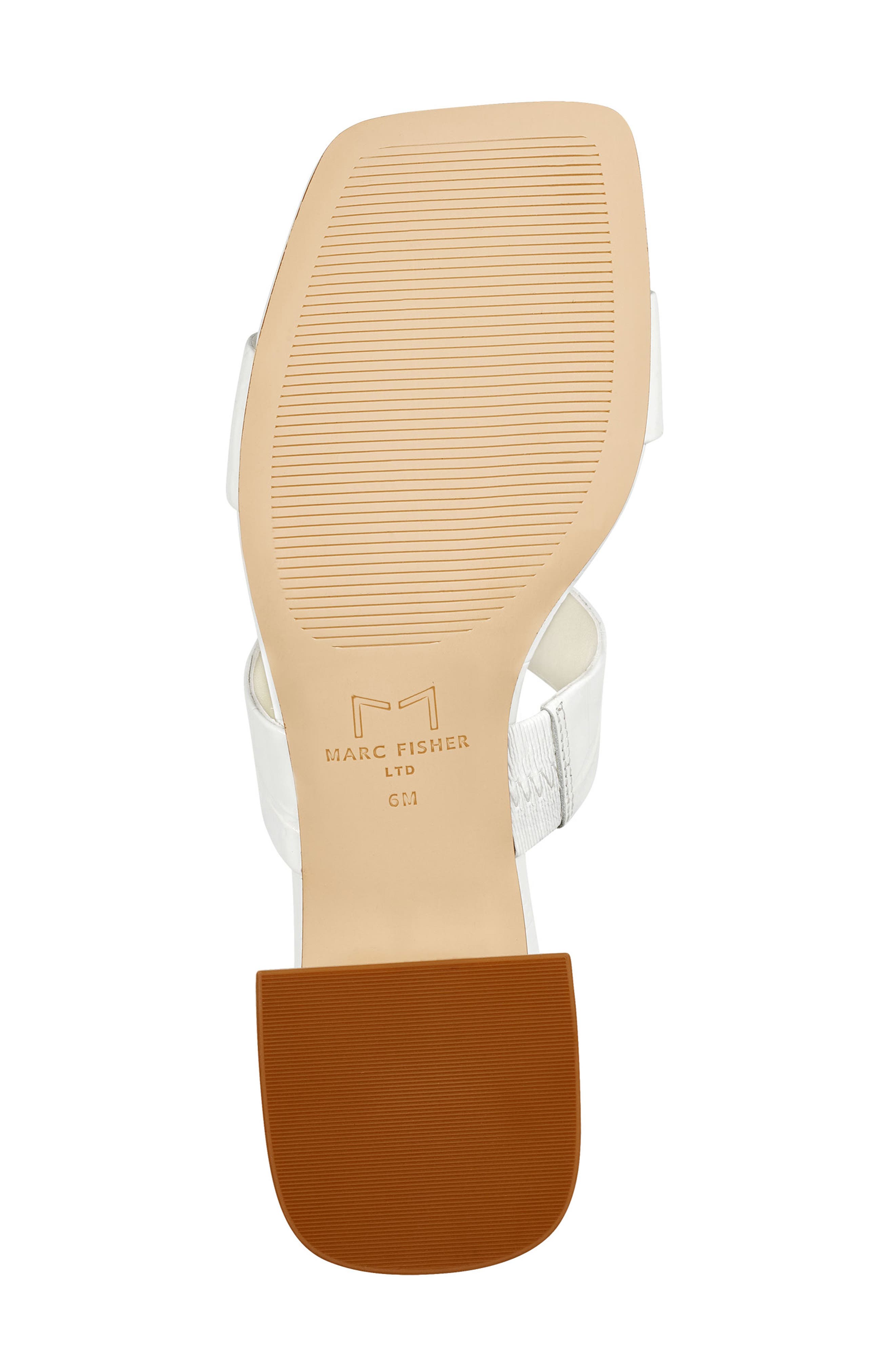 Pat Slide Sandal, Alternate, color, WHITE LEATHER