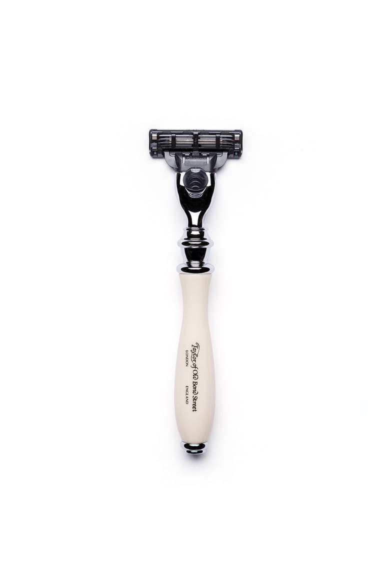 Victorian Mach3 Razor, Main, color, Ivory