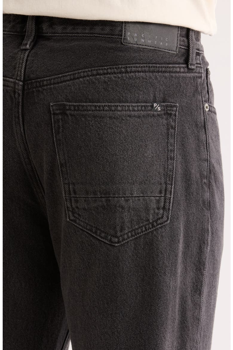 Grant Straight Leg Jeans, Alternate, color, BLACK