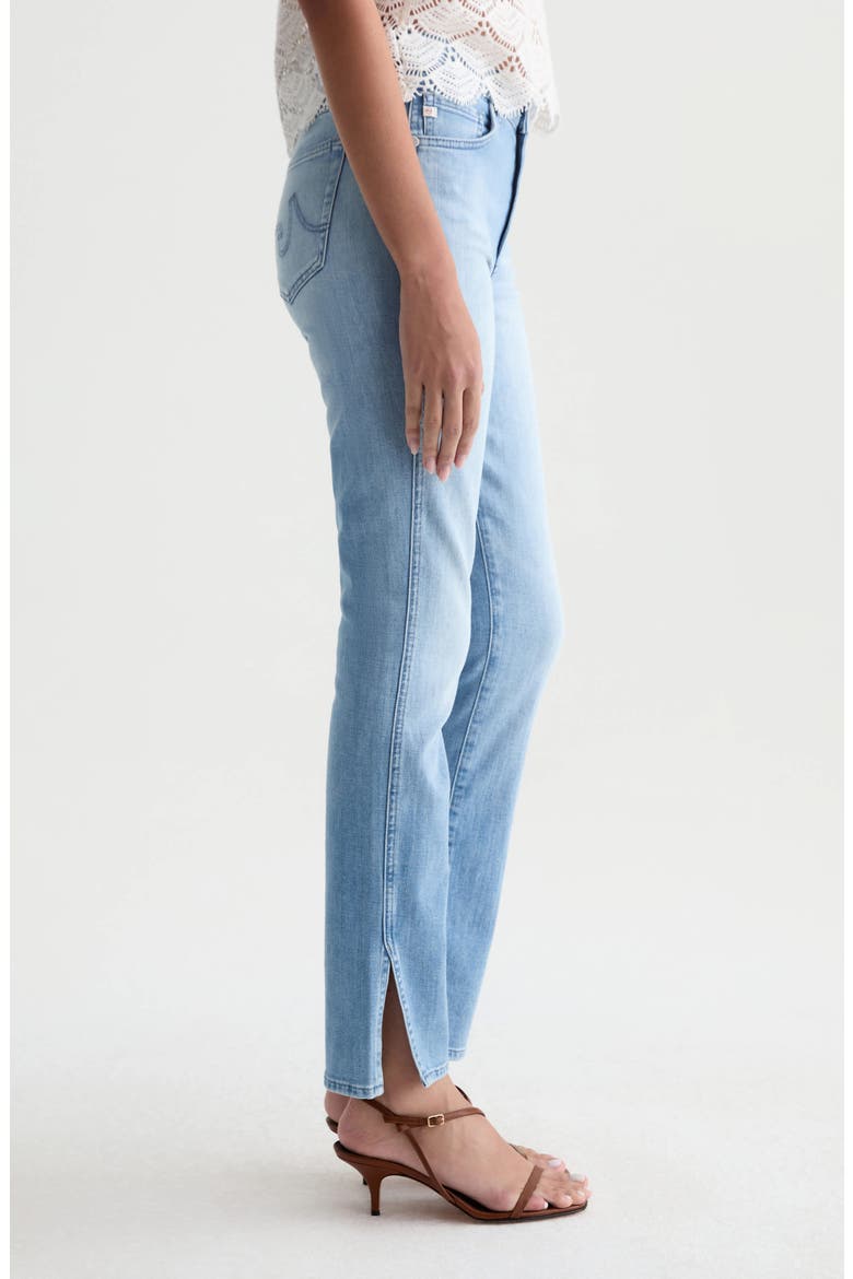 Mari Mid Rise Slim Straight Leg Jeans, Alternate, color, FLIGHT