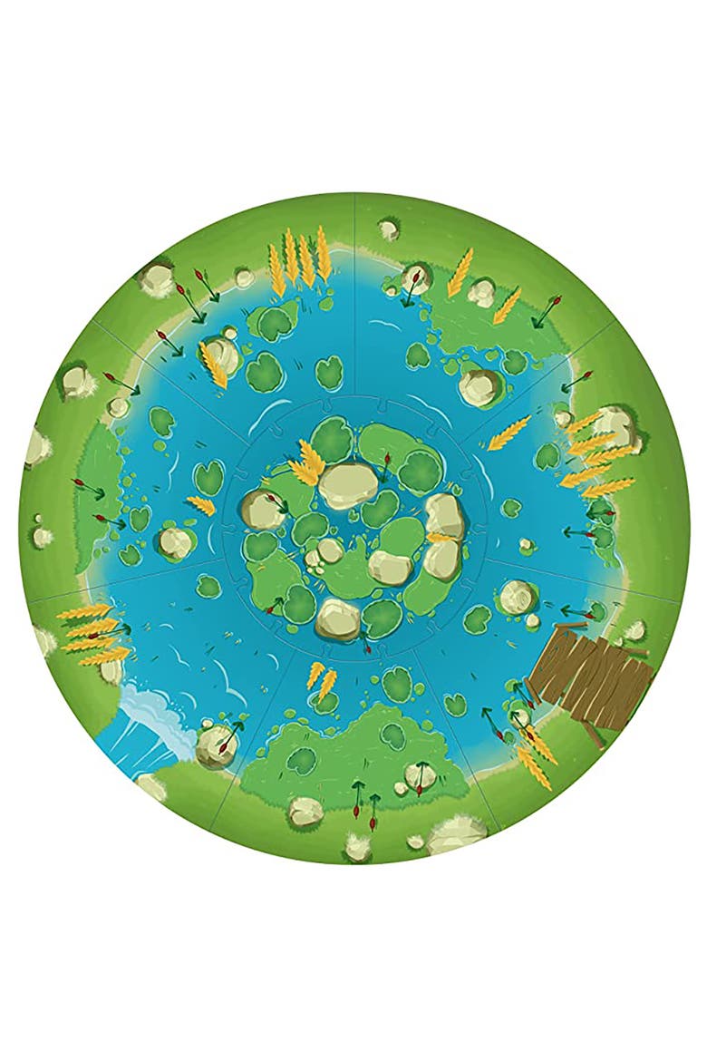 Aquarena Board Game, Kids & Family, 26 Players, 30 Mins, Ages 8+, Alternate, color, Multicolored