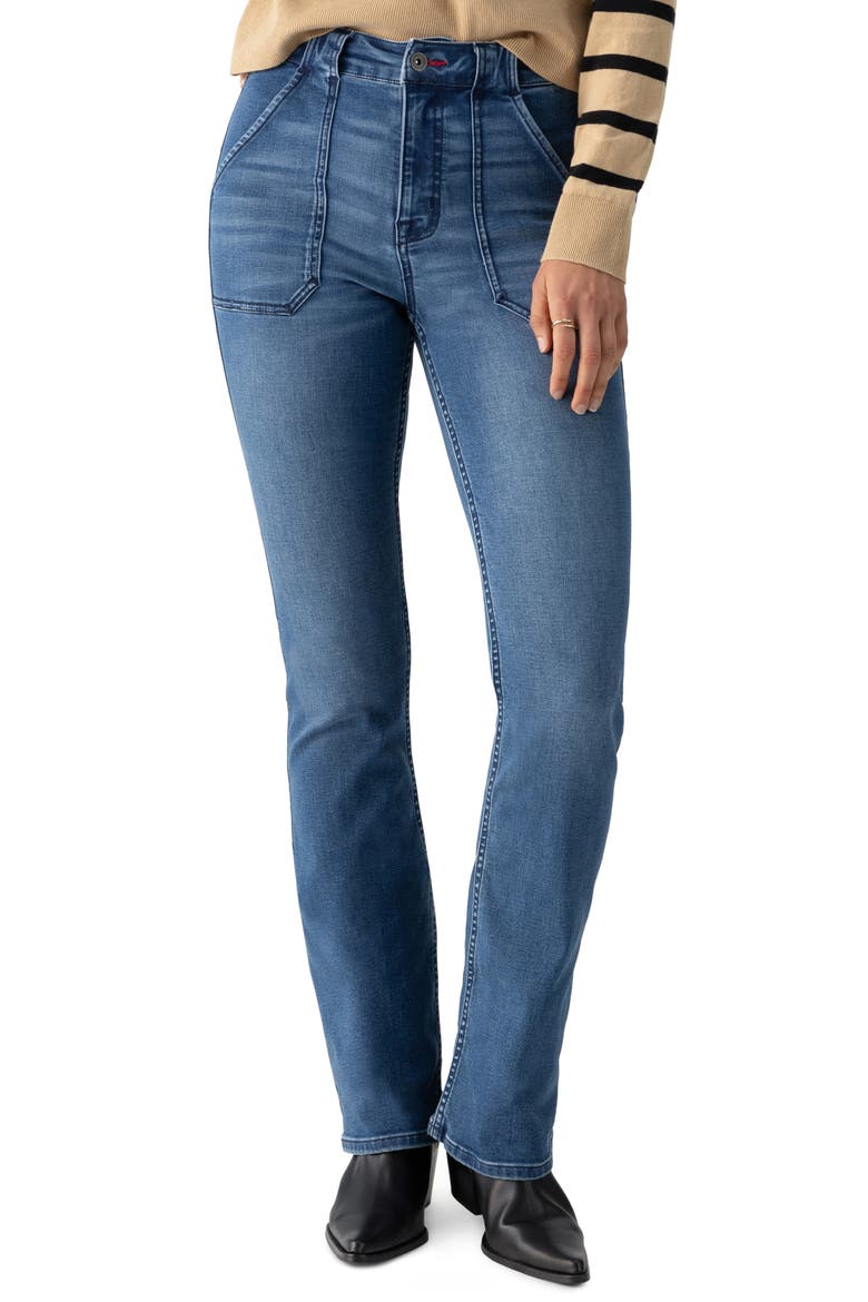 Sculpted Hayden Stretch Bootcut Jeans, Main, color, LUCKY STRE