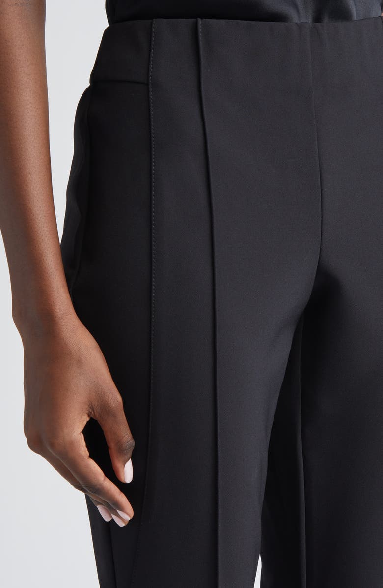 Lafayette 148 New York Gramercy Acclaimed Stretch Pants, Alternate, color, Black