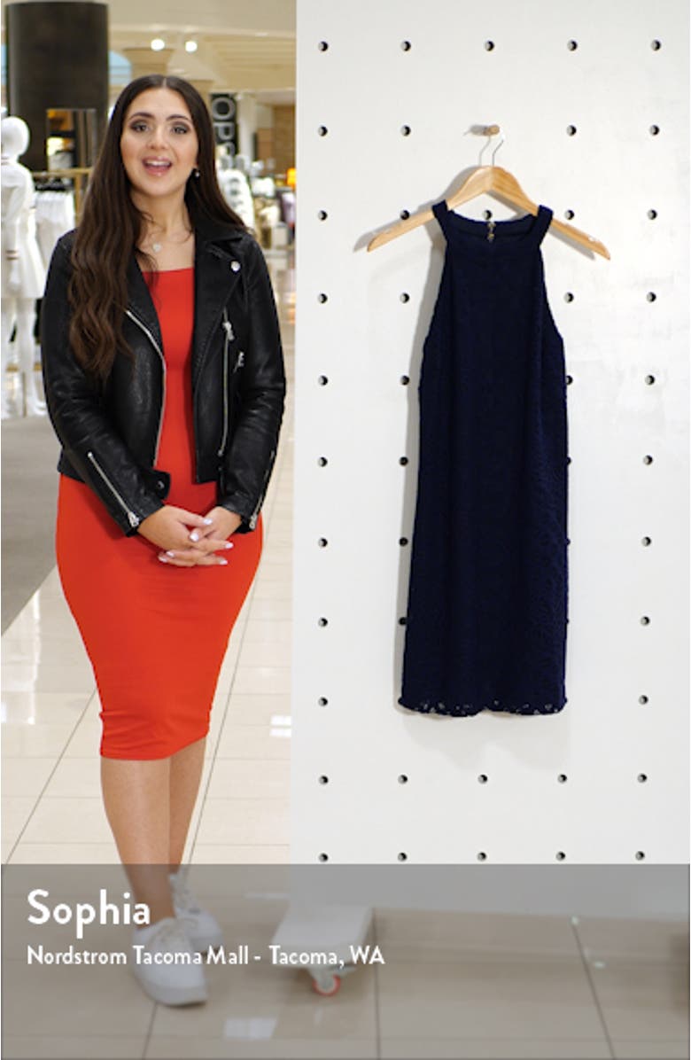 Rayanne Lace Shift Dress, sales video thumbnail