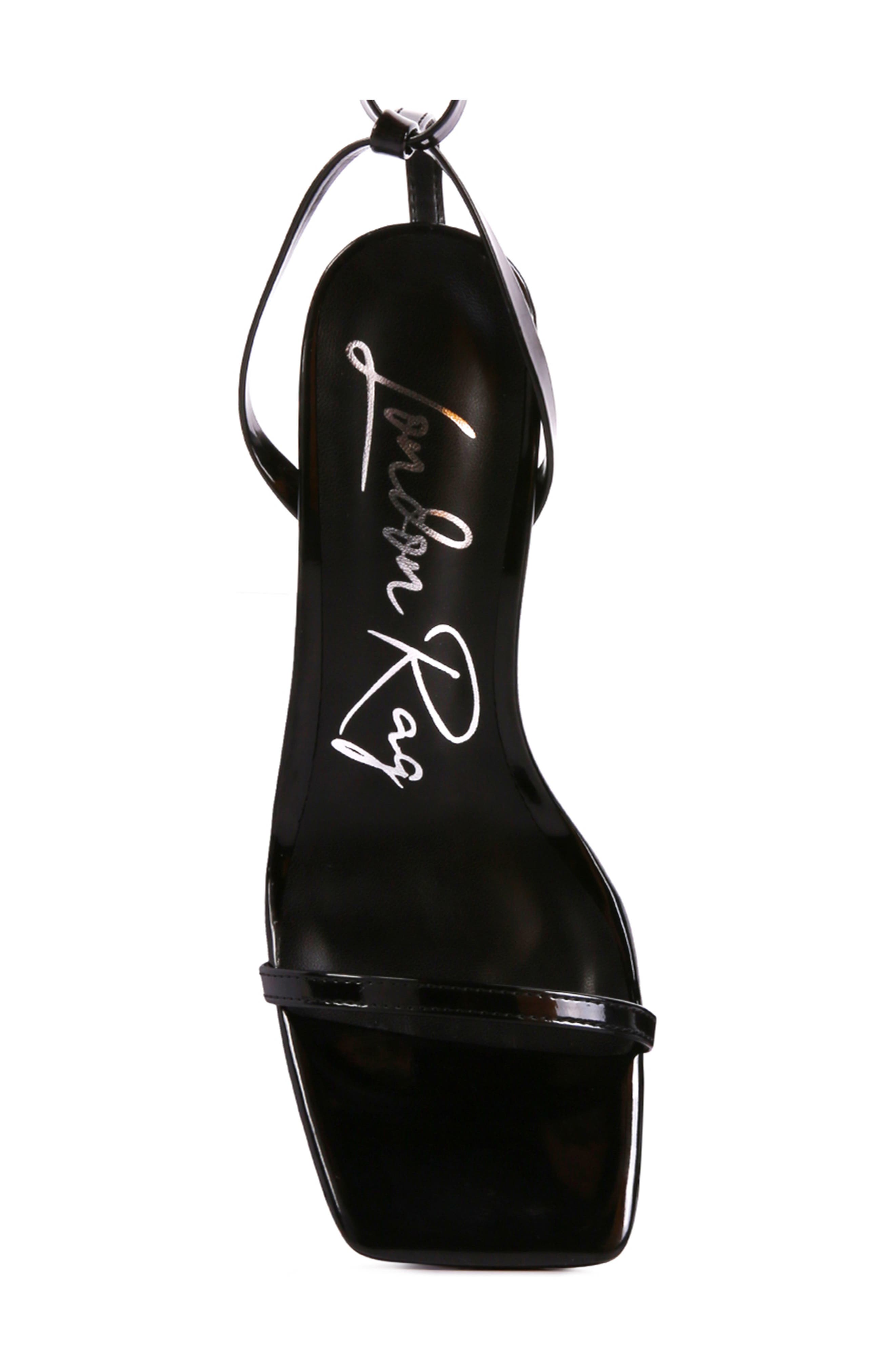 LONDON RAG Lewk Strappy Sandal, Alternate, color, Black