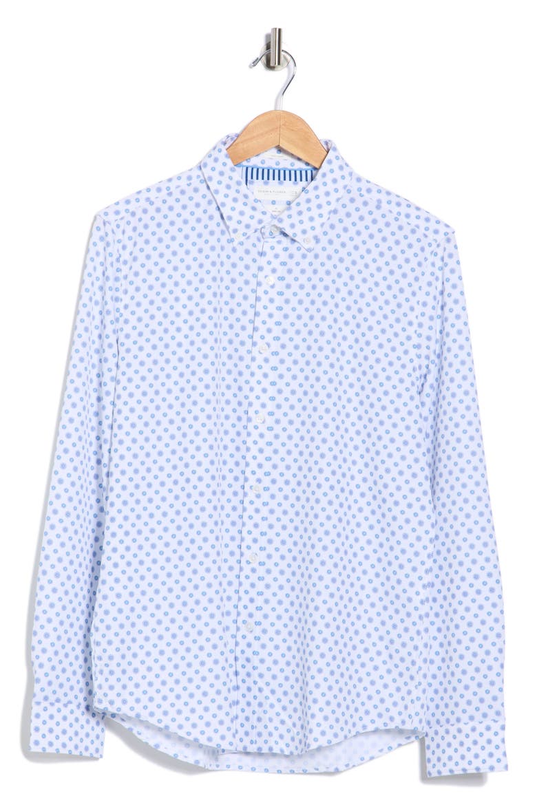 Button Front Shirt, Alternate, color, WHITE