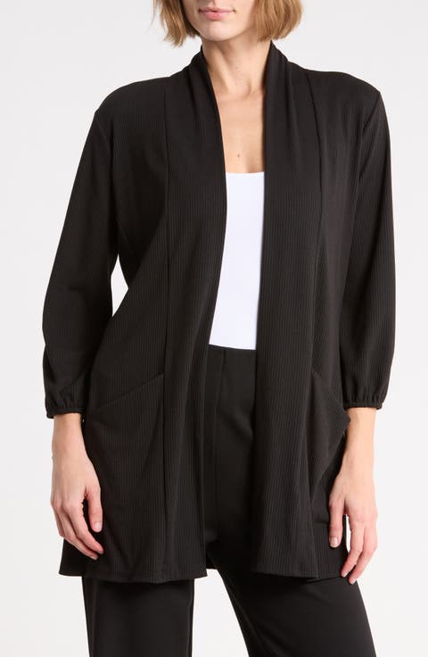 Rib Cardigan