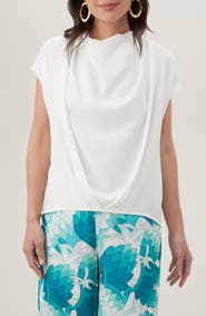 Trina Turk Odilia Drape Top