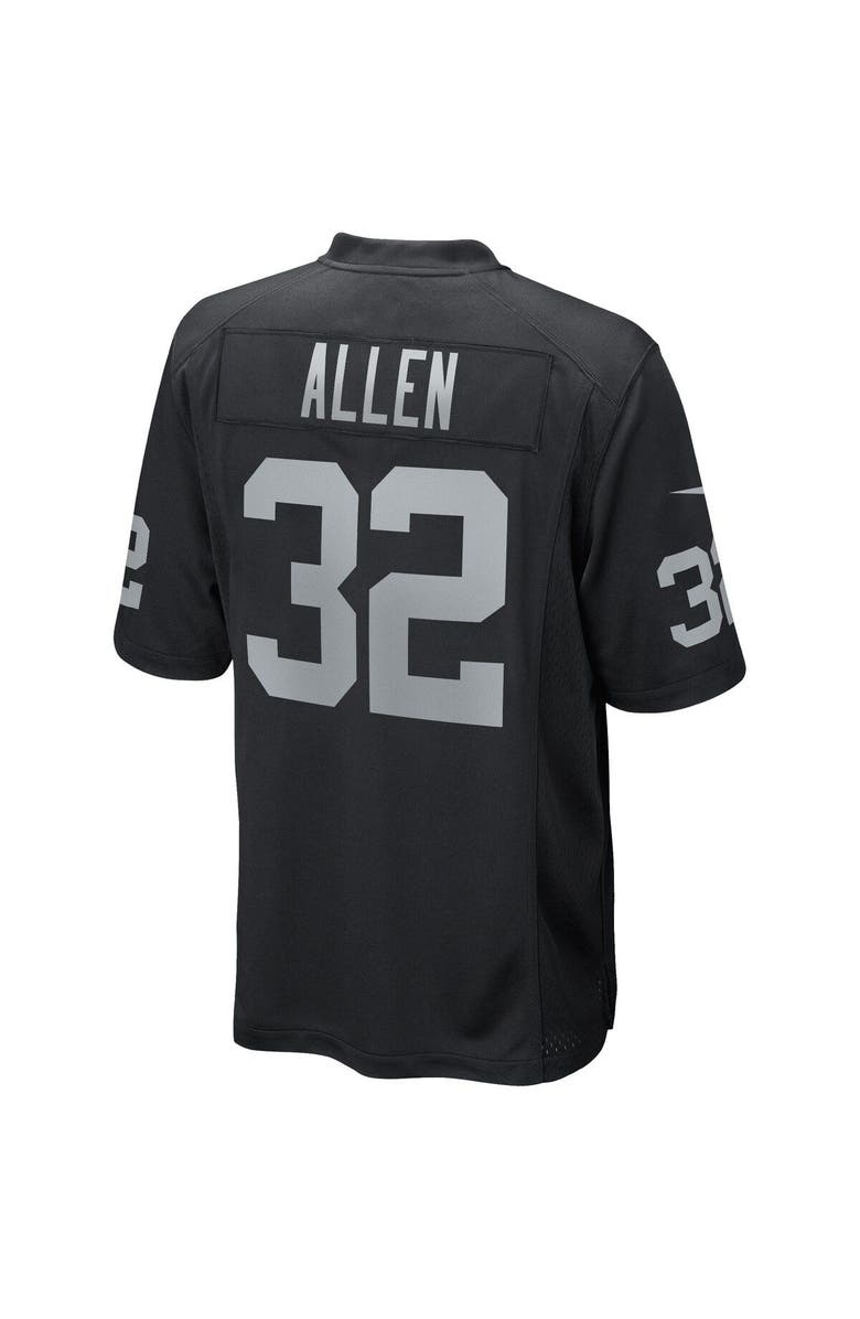 Nike Men's Nike Marcus Allen Black Las Vegas Raiders Game Retired Player Jersey, Alternate, color, 