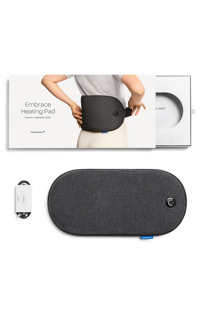 Ostrichpillow Embrace Heating Pad, Alternate, color, Charcoal Grey