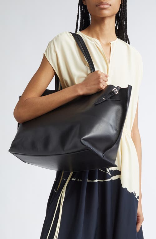 Proenza Schouler Days Smooth Leather Tote Bag In Black