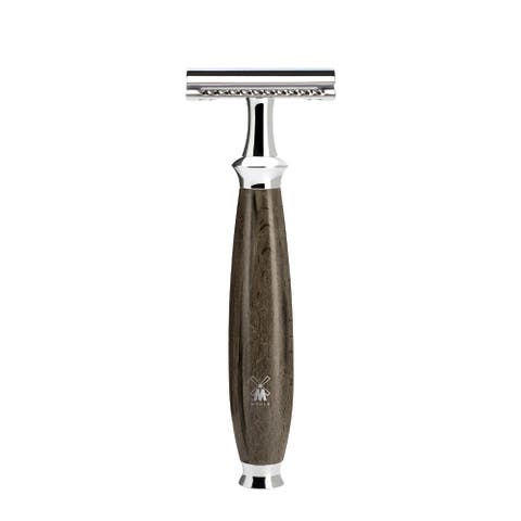 Purist Grained Beech Closed Comb Safety Razor