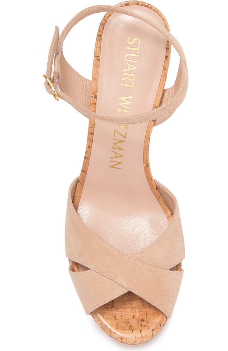 Stuart Weitzman Ivona Platform Sandal, Alternate, color,