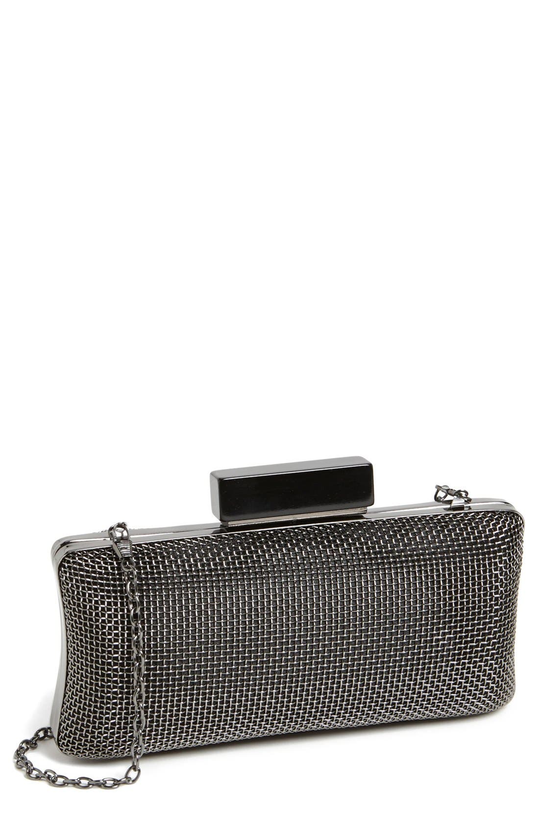 LA REGALE 'Cage' Box Clutch, Main, color, 