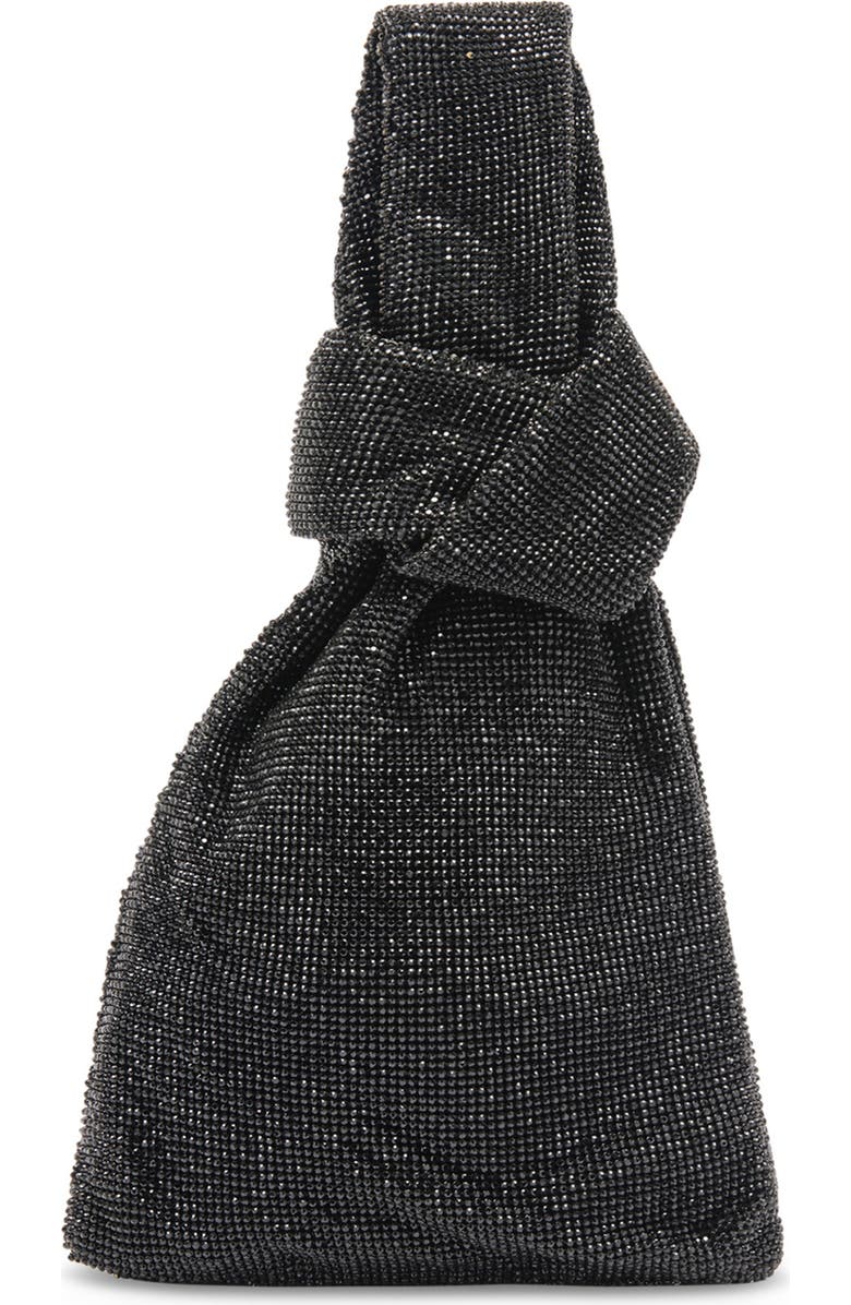 Dolce Vita Clarra Crystal Encrusted Clutch, Main, color, Black