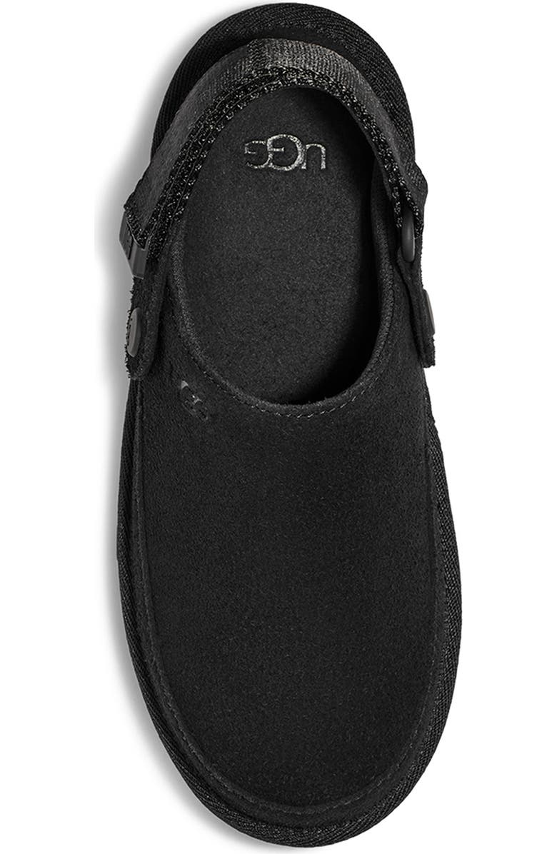 UGG<sup>®</sup> Kids' Goldenstar Clog, Alternate, color, Black