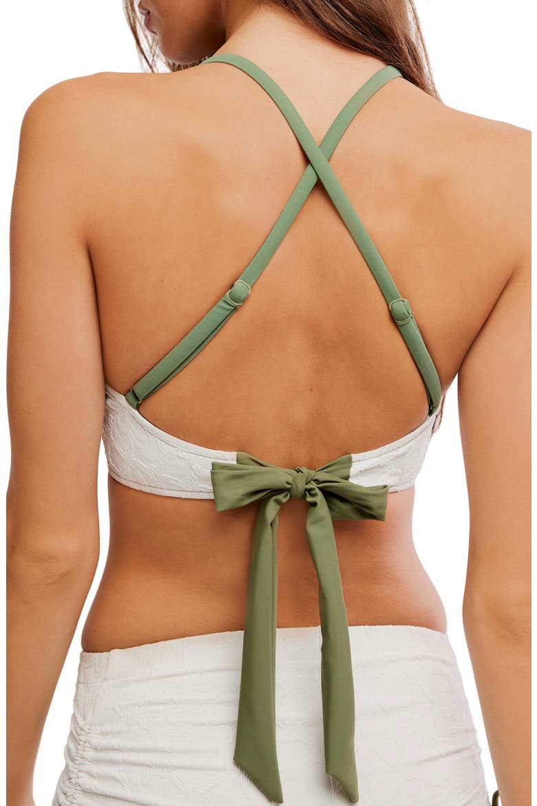 Bayside Misty Bikini Top, Alternate, color, WHITE
