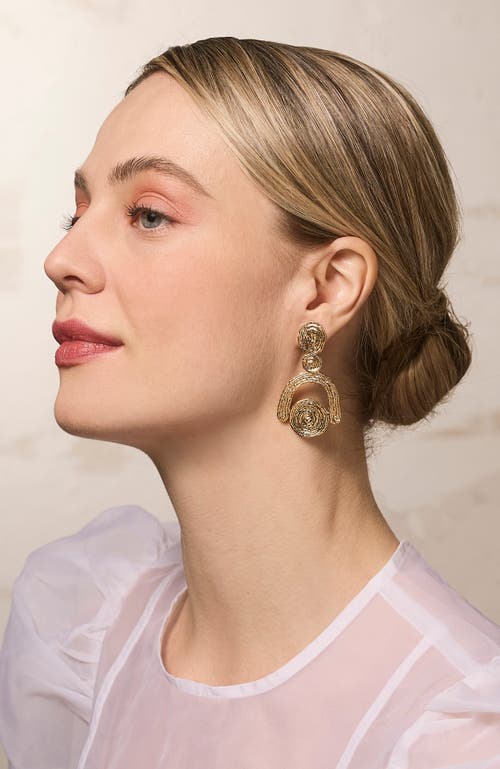 Cog Frida Earrings In Gold
