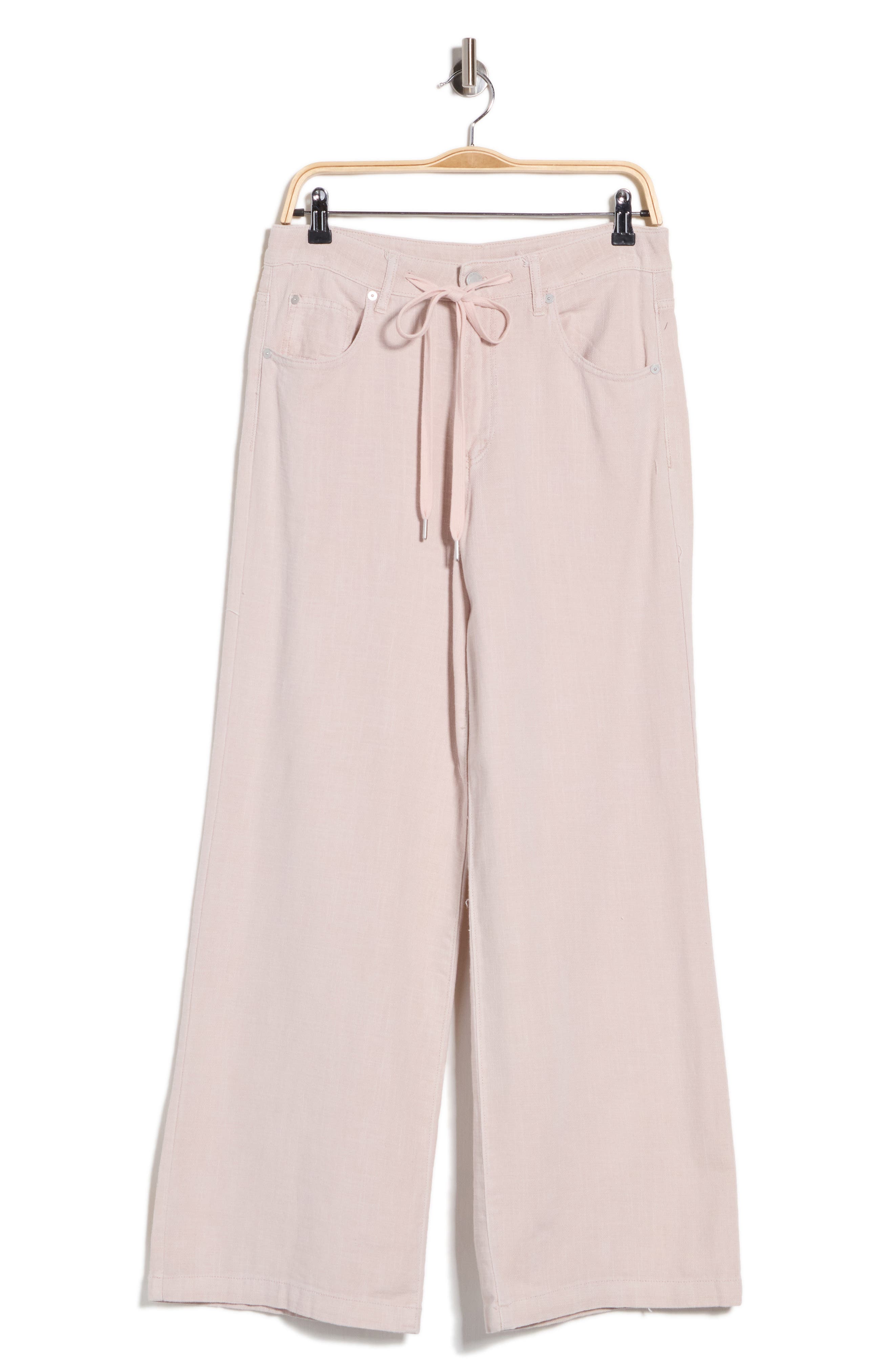 Drawstring Baggy Wide Leg Pants