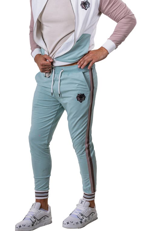 Maceoo Refined78 Blue Joggers In Blue